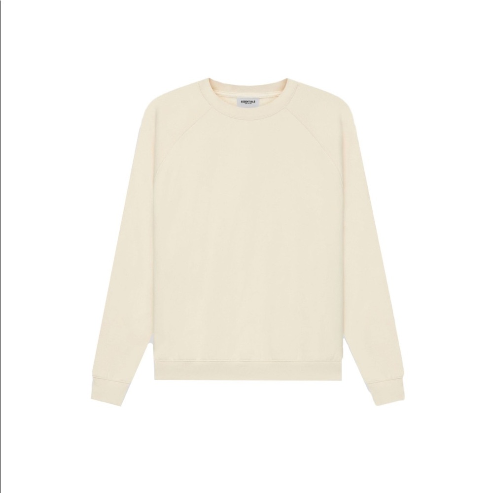 Fear of God Essentials Cream Crewneck 2021 - Picture 6 of 6